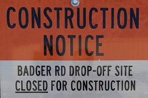 The drop-off site at 1501 W. Badger Rd will close on March 25, 2022.