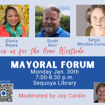 Near Westside Mayoral Candidate Forum –  Monday, January 30th