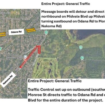 Update – Nakoma Road Sidewalk Project